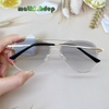 Kính râm nữ - Kính Cartier nữ màu khói cao cấp chống nắng kèm hộp B80-227