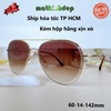 Kính râm nữ - Kính Cartier nữ màu nâu cao cấp chống nắng kèm hộp B80-227