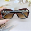 Kính mát nữ màu nâu, Kính Versace nữ cao cấp chống nắng kèm hộp hãng xịn, mã 5316
