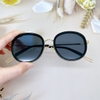 Kính mát nữ - Kính Cartier nữ màu đen tròng bầu cao cấp, gọng kim loại, kèm hộp hãng