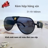 Kính râm nam nữ màu đen, kính mát Versace Medusa unisex cao cấp kèm hộp hãng xịn mã 2208