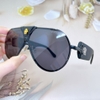 Kính râm nam nữ màu đen, kính mát Versace Medusa unisex cao cấp kèm hộp hãng xịn mã 2208