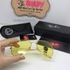 Mắt Kính Ray-ban Tròng Thủy Tinh Vàng Chanh 3026 Nam Nữ