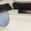 Mắt Kính Ray-ban Tròng Thủy Tinh Xanh Dương 3026 Nam Nữ