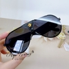 Kính râm nam nữ màu đen, kính mát Versace Medusa unisex cao cấp kèm hộp hãng xịn mã 2208