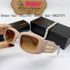 Mắt Kính Nữ Balenciaga 6123 Nâu Hồng Tròng Polarized Cao Cấp