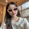 Mắt Kính Nữ Balenciaga 6123 Nâu Hồng Tròng Polarized Cao Cấp