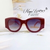 Mắt Kính Balenciaga Nữ Màu Hồng Mận Tròng To Bầu Xám Đen Cao Cấp 6078