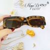 Mắt Kính Balenciaga Nữ Màu Nâu Hổ Phách Tròng Nâu Cao Cấp 6123