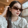 Mắt Kính Balenciaga Nữ Màu Nâu Hổ Phách Tròng Nâu Cao Cấp 6123