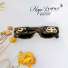 Mắt Kính Balenciaga Nữ Màu Nâu Hổ Phách Tròng Nâu Cao Cấp 6123