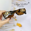 Mắt Kính Balenciaga Nữ Màu Nâu Hổ Phách Tròng Nâu Cao Cấp 6123