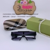 Mắt Kính Burberry Nam Nữ Vuông 830 Đen Cao Cấp Unisex
