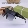 Mắt Kính Burberry Nam Nữ Vuông 830 Đen Cao Cấp Unisex