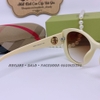 Mắt Kính Burberry Nữ Bầu Nâu Sữa Cao Cấp 6116 Kèm Hộp Hãng