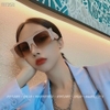 Mắt Kính Thời Trang Nữ - Kính Celine Nữ Vuông To Tròng Nâu Gọng Màu Hồng Pastel 6122