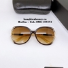 Mắt Kính Chanel Nữ Nâu Sữa Bầu Gọng Hoa Tròng Polarized Cao Cấp 1725