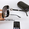 Mắt Kính Thời Trang Nữ - Kính Chanel Nữ Đen Bầu Gọng Hoa Tròng Polarized 1852