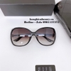 Mắt Kính Thời Trang Nữ - Kính Chanel Nữ Đen Bầu Gọng Hoa Tròng Polarized 1852