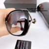 Mắt Kính Thời Trang Nữ - Kính Chanel Nữ Đen Bầu Gọng Hoa Tròng Polarized 1852