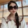 Mắt Kính Thời Trang Nữ - Kính Nữ Chanel Vuông Đen Gọng Bọc Jean Cao Cấp Mã 6121