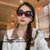 Mắt Kính Thời Trang Nữ Bầu - Kính Chanel Nữ Màu Đen Gọng Hoa Cao Cấp Full Box