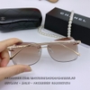 Mắt Kính Thời Trang Nữ - Kính Chanel Nữ Nâu Tròng Polarized Vuông Cao Cấp 6883