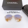 Mắt Kính Chanel Nữ Xanh Ombre Gọng Đính Ngọc Trai 6843