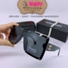 Mắt Kính Thời Trang Nữ - Kính Chanel Nữ Vuông Đen Tròng Polarized Cao Cấp 6023