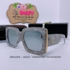 Mắt Kính Thời Trang Nữ - Kính Chanel Nữ Vuông Tráng Gương Bạc Tròng Polarized Cao Cấp 6082