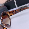 Mắt Kính Thời Trang Nữ - Kính Chanel Nữ Nâu Hổ Phách Dáng Vuông Viền Kim Loại Polarized Cao Cấp 9151