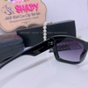 Mắt Kính Thời Trang Nữ - Kính Chanel Nữ Đen Vuông Tròng Polarized Cao Cấp 6052