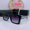 Mắt Kính Thời Trang Nữ - Kính Chanel Nữ Đen Vuông Tròng Polarized Cao Cấp 6052