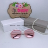 Mắt Kính Thời Trang Nữ - Kính Dior Nữ Màu Hồng Viền Kim Loại Cao Cấp Full Box