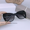 Mắt Kính Thời Trang Nữ - Kính Dior Nữ Đen Bầu Tròng Polarized 65188