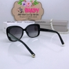 Mắt Kính Thời Trang Nữ - Kính Dior Nữ Đen Bầu Tròng Polarized 65188