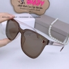 Mắt Kính Thời Trang Nữ - Kính Dior Nữ Màu Trà Tròng Polarized Cao Cấp 9915