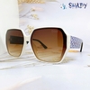 Mắt Kính Thời Trang Nữ - Kính Dior Nữ Tròng Nâu Chống Nắng Gọng Kem Polarized 6006