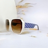 Mắt Kính Thời Trang Nữ - Kính Dior Nữ Tròng Nâu Chống Nắng Gọng Kem Polarized 6006