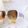 Mắt Kính Thời Trang Nữ - Kính Dior Nữ Tròng Nâu Chống Nắng Gọng Kem Polarized 6006