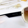 Mắt Kính Thời Trang Nữ - Kính Dior Nữ Tròng Nâu Chống Nắng Gọng Kem Polarized 6006