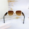 Mắt Kính Thời Trang Nữ - Kính Dior Nữ Tròng Nâu Chống Nắng Gọng Kem Polarized 6006