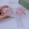 Mắt Kính Thời Trang Nữ - Kính Dior Nữ Tròn Hồng Gọng Kim Loại Cao Cấp Mã 8879