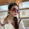 Mắt Kính Thời Trang Nữ - Kính Dior Màu Nâu Tròng Polarized Fom To Cao Cấp 20208