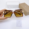 Mắt Kính Thời Trang Nữ - Kính Dior Màu Nâu Tròng Polarized Fom To Cao Cấp Mã 20208