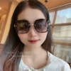 Mắt Kính Thời Trang Nữ - Kính Fendi Nữ Vuông Khói Tràn Viền Gọng Kim Loại 7065