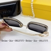 Mắt Kính Thời Trang Nữ - Kính Fendi Nữ Vuông Khói Tràn Viền Gọng Kim Loại 7065