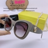 Mắt Kính Thời Trang Nữ - Kính Fendi Mắt Mèo Màu Xám Grey Tròng Khói Cao Cấp Mã 2371