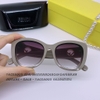 Mắt Kính Thời Trang Nữ - Kính Fendi Mắt Mèo Màu Xám Grey Tròng Khói Cao Cấp Mã 2371