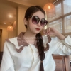 Mắt Kính Gucci Nữ Vuông Đen 65104 Form Nhỏ Full Box